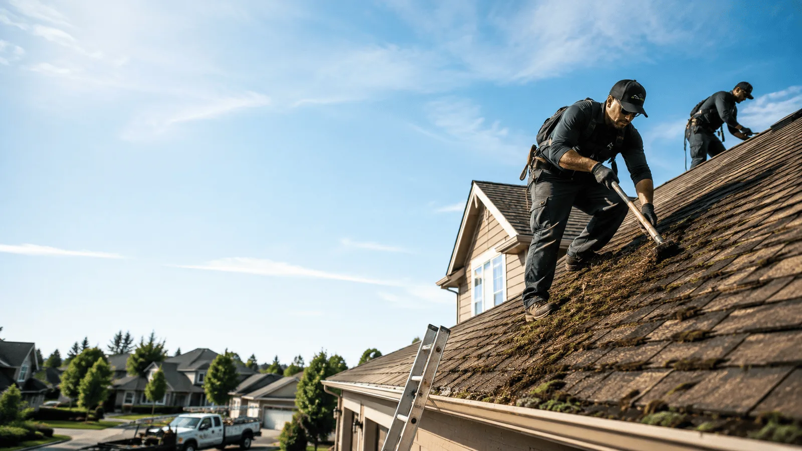 Roof Moss Removal in Perth Amboy, NJ near me